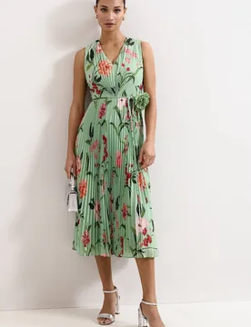 Women's Simara Midi Dress in Mint Size: 14 - Mint - Size: 14 - Phase Eight - FashionsVida