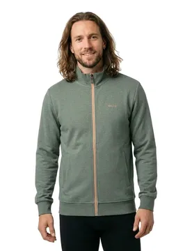 Felpa Con Zip 26an300 Light Sage Melange 3XL