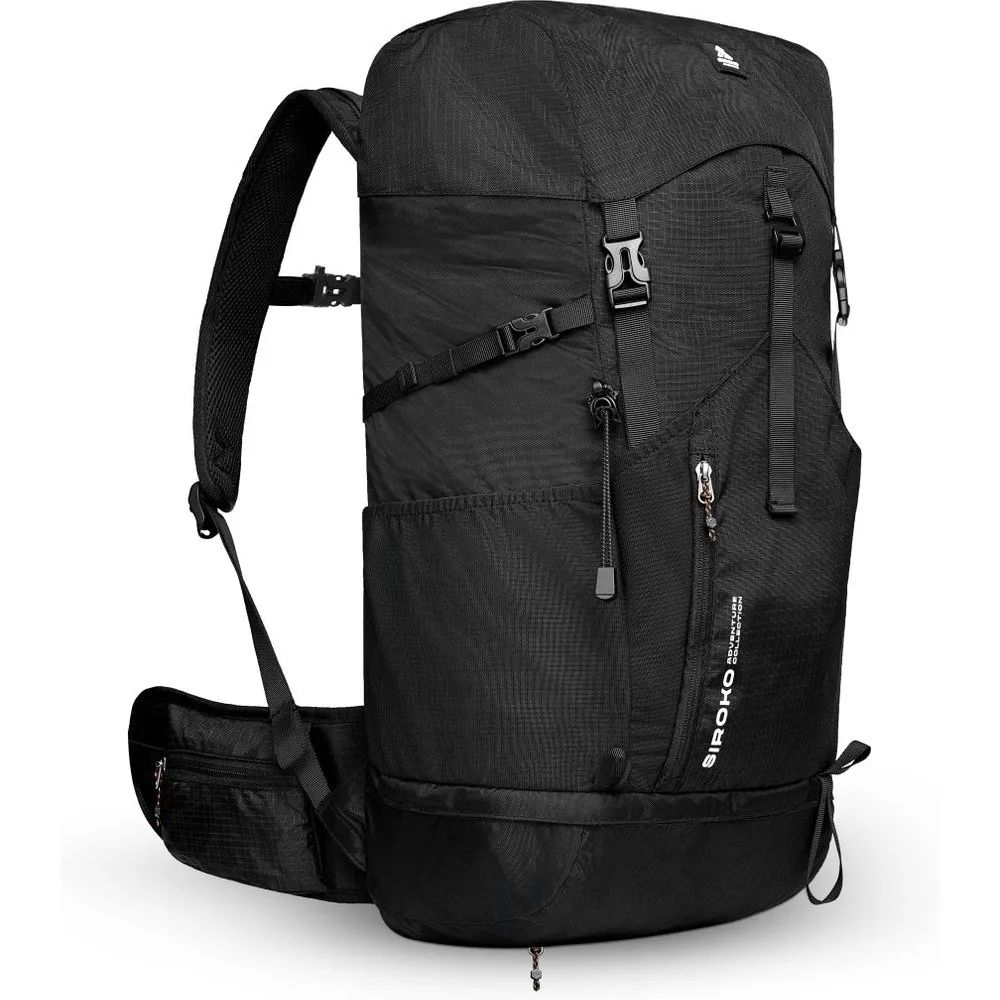 Mochila montaña 35L funda impermeable Weddell 35 Black - Siroko - FashionsVida