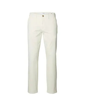 Chino Slim Fit SLHSLIM beige 33/L34 herren - Selected - FashionsVida