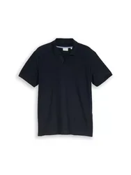 Structured resort collar polo male