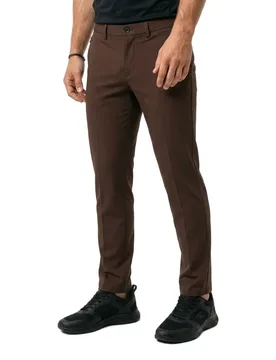 Pantaloni Kaiton1 10271527 Dark Brown 36 - BOSS - FashionsVida