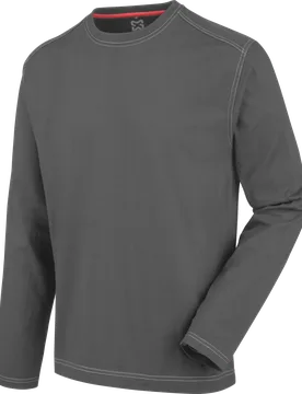 Tee-shirt de travail à manches longues Pro gris Gris foncé XXL - Würth MODYF - FashionsVida