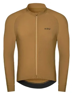 Maglia A Maniche Lunghe Core Thermal Mustard - Hiru - FashionsVida