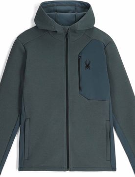 Fleecejacke mit Kapuze – Herren – Bandit Hooded Bandit Hooded Jacket Slate Blue für Herren Größe L Blau