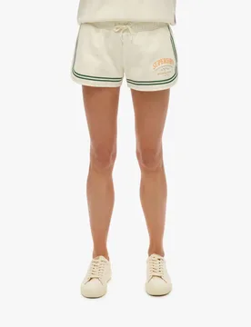 Cotton Rich Shorts White female - Superdry & Co - FashionsVida