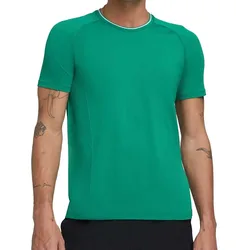 Team Seamless Crew Short Sleeve T-shirt Courtside Green M