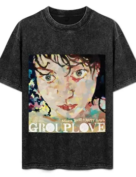 Never Trust a Happy Song - Grouplove T-Shirt Novelty Graphic Tee Shirt - Aliexpress - FashionsVida