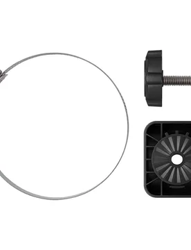 Trolling Motor Barrel Mount Support Black One Size unisex - Garmin - FashionsVida