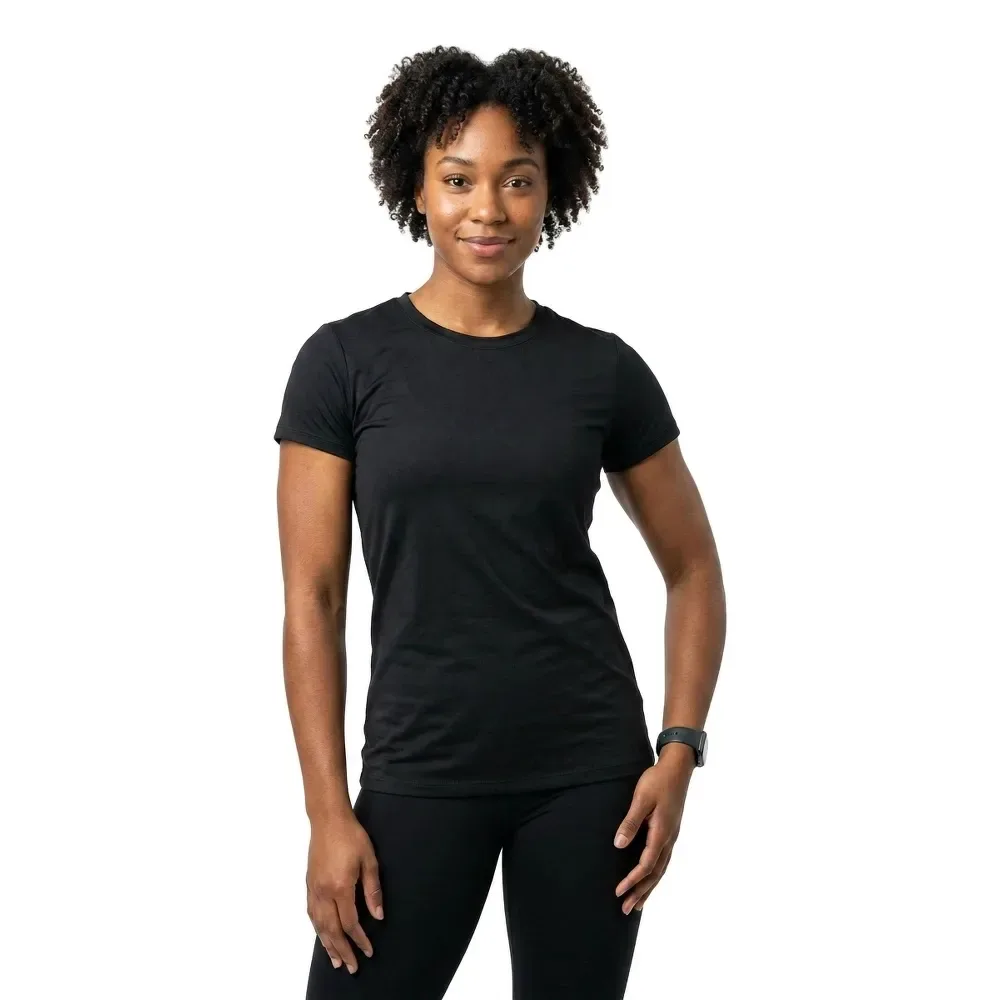Maglietta A Maniche Corte Commuter Merino Black - Scott - FashionsVida