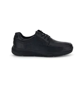 Scarpe Stringate Nere in Vera Pelle 24107670 42 - CLAREMORRIS - FashionsVida