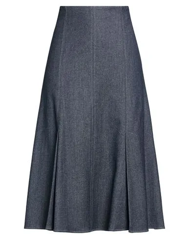 Midi-Rock Damen Blau 32,34,36,38 Damen - Agnona - FashionsVida