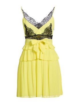 Minivestido Mujer Amarillo 34 Mujer