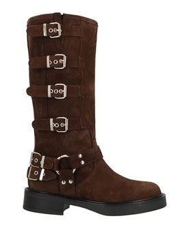 Stiefel Damen Dunkelbraun 36 Damen