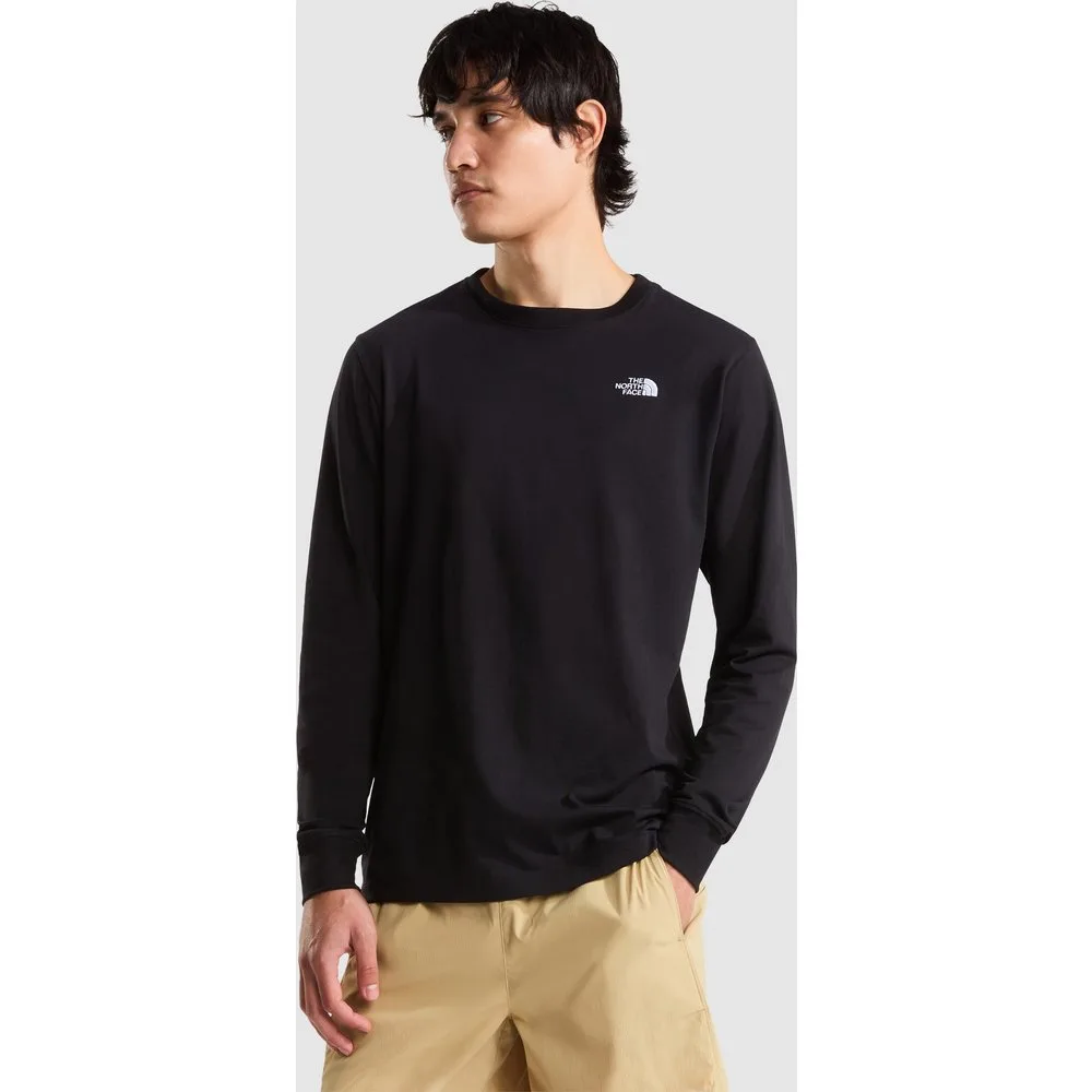 Camiseta recta de manga larga para hombre Simple Dome Evolution - The North Face - FashionsVida