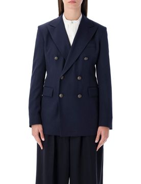 Double-Breasted Tailored Blazer