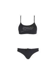 Damen Bikini Endurance Logo gris 38