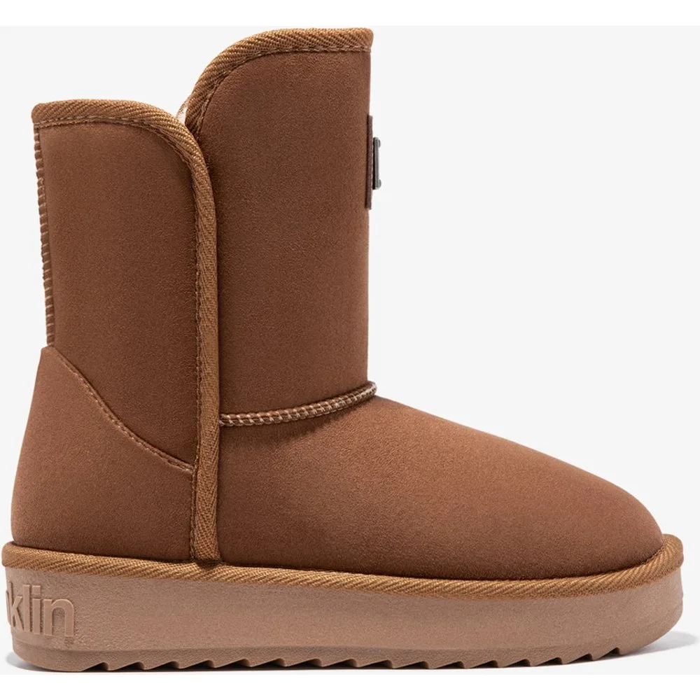 Botas de mujer de corte bajo estilo australianas Nordic basic - D.Franklin - FashionsVida