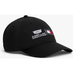 Gorra de caballero de la cápsula Cadillac con logos en la parte frontal