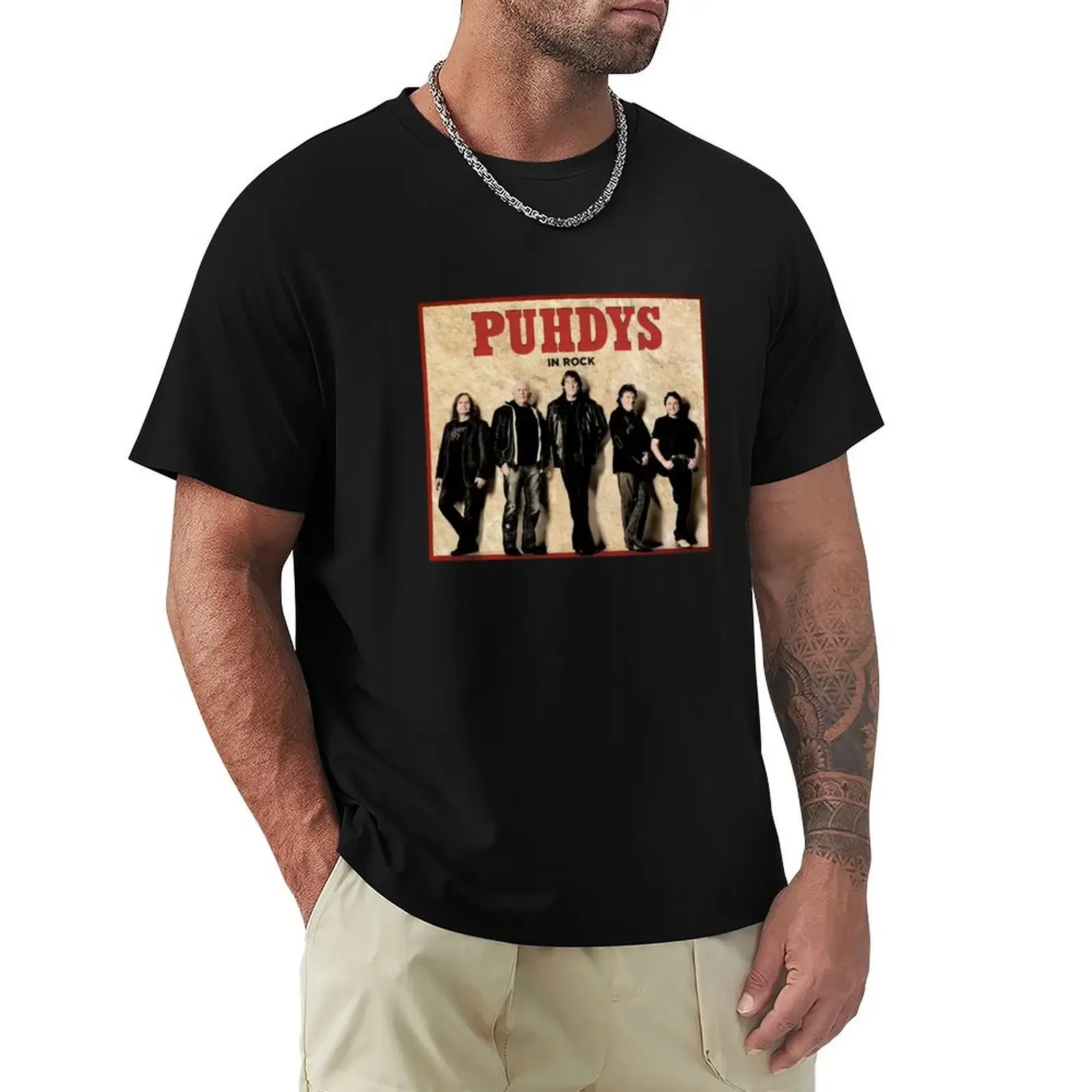 Puhdys T-Shirt Trendy Pattern T-Shirt for Men - Aliexpress - FashionsVida