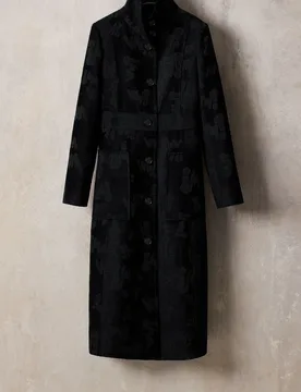 Manteau jacquard structuré studio BLACK S female - Desigual - FashionsVida