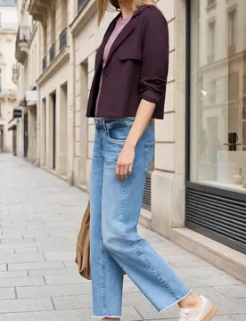 Street One Jacke im Trench Look female Lila