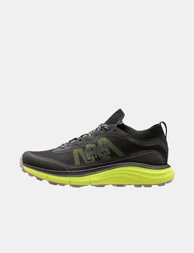 Women's Luna Ridge Shoes Black 3.5 - Black Sharp Green - Female - Helly Hansen - FashionsVida