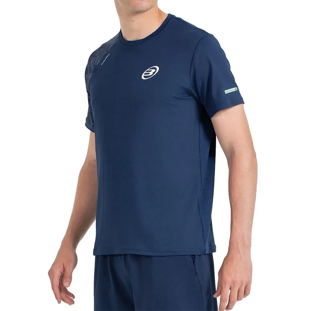 Mazaron Short Sleeve T-shirt Deep Ocean L - Bullpadel - FashionsVida
