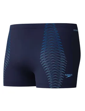 Duo Logo Print Swimming Shorts Navy / Sugar Blue 38 Men - Speedo - FashionsVida