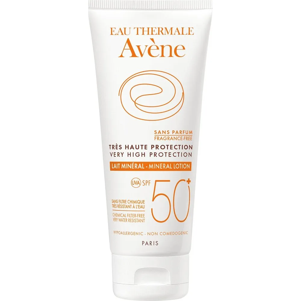 Leche Protección Solar Pantalla Física 50+ 50 ml - Avène - FashionsVida