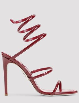 Women's Patent Leather High Heel Sandal