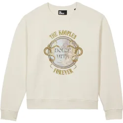 Sudadera de mujer con serigrafía