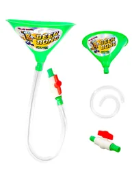 Beerbong Biertrichter Trinkspiel JGA grün