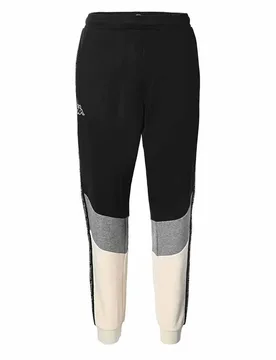 Pantalon Idole Active Man Black / White Natural / Grey Ultim S - Kappa - FashionsVida