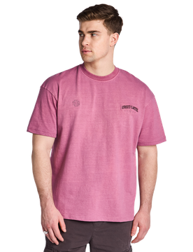 Podium Herren T-Shirts - Lila - Größe S - Baumwoll-Jersey Purple S