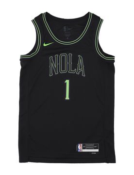 Canotta Basket Uomo Nba City Edition 2023/24 Dri-fit Swingman Jersey No 1 Zion Williamson Neopel Black