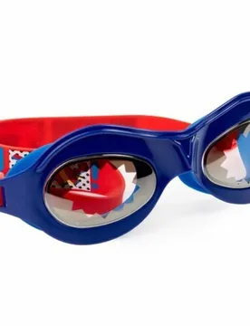 Marvelous-super Dude Navy Junior Swimming Goggles Multicolor One Size Boys - Bling2o - FashionsVida