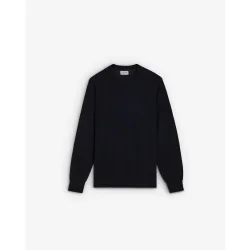 Jersey de hombre de lana merino con cuello redondo