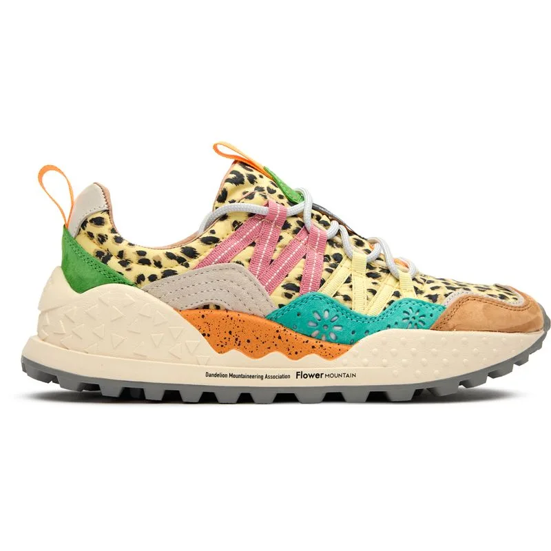 Womens Washi Trainers - Multicolour Suede - Size Eu 37 - FLOWER MOUNTAIN - FashionsVida
