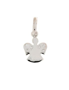 Ciondolo angelo oro bianco 803321713869