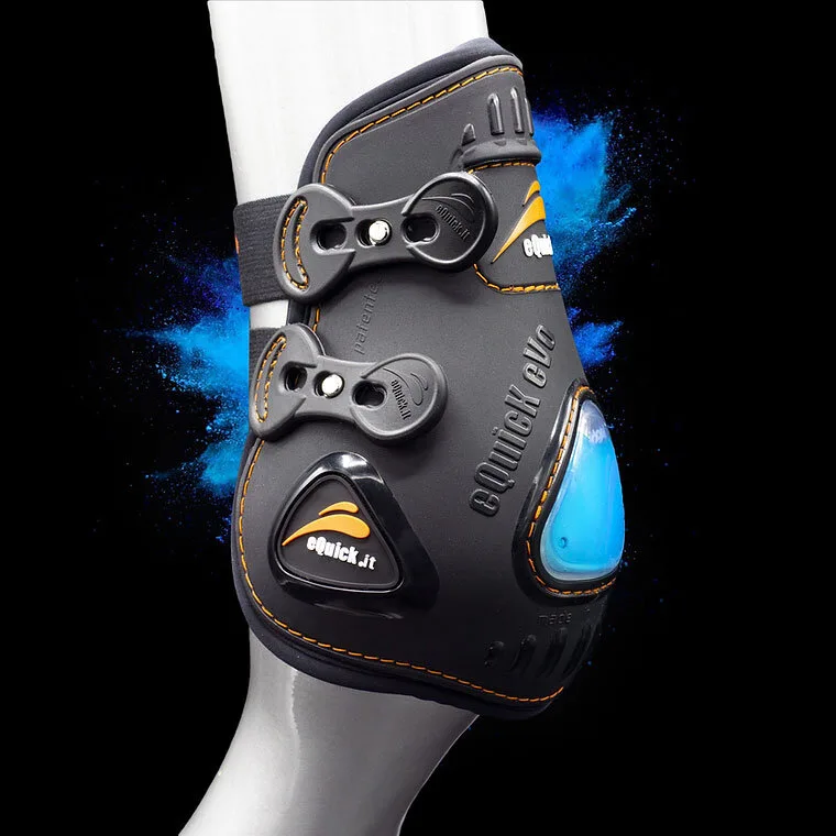Hinterbeingamaschen eVo ELASTIC black L - eQuick - FashionsVida