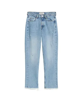Jeans coupe droite 7/8 bleu clair 26/L34 - Marc O'Polo - FashionsVida