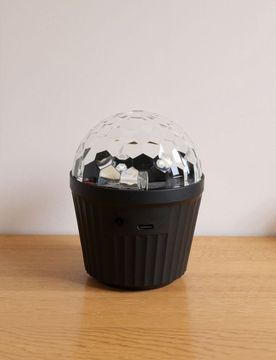 Proiettore LED disco - nero