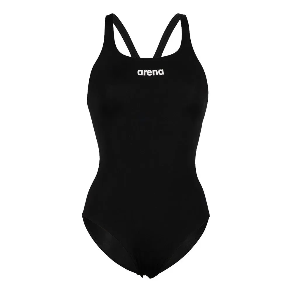 Team Pro Solid Swimsuit Black / White FR 44 Women - Arena - FashionsVida