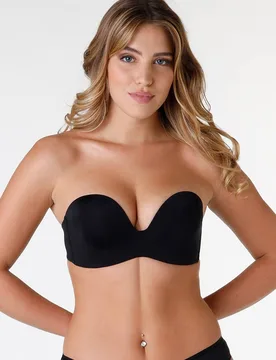 Women's Ultimate Strapless Bra in Black Size: 32B - Black - Size: 32B - Wonderbra - FashionsVida
