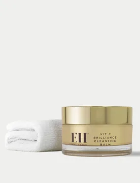 Vit C Brilliance Cleansing Balm with Dual Action Cleansing Cloth 100g Unisex - Emma Hardie - FashionsVida