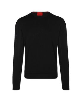 HUGO Pullover CERDIC schwarz XL herren