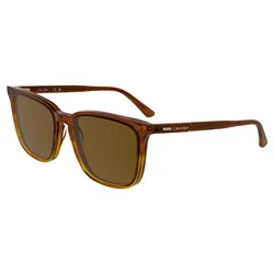Occhiali Da Sole Ck25507s Striped Brown Dark Brown 3/CAT3