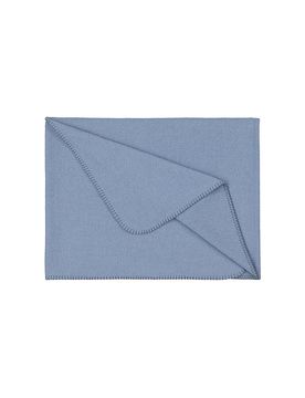 Manta de lana SOPHIA 145x190cm Caribe azul claro