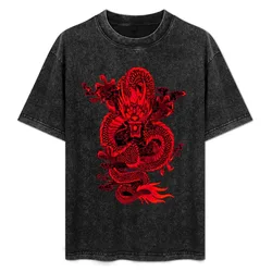 Epic Dragon Red T-Shirt Plus Size Workout Short Sleeve Top